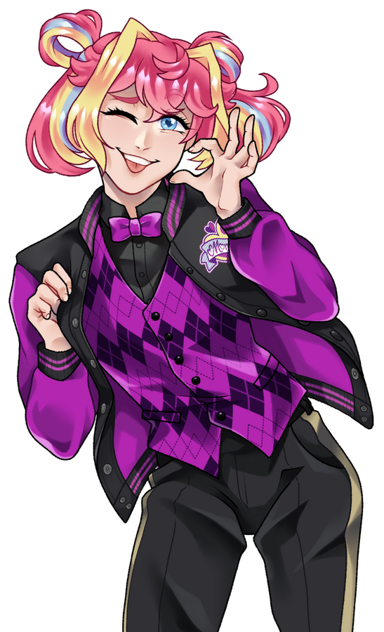 color halfbody